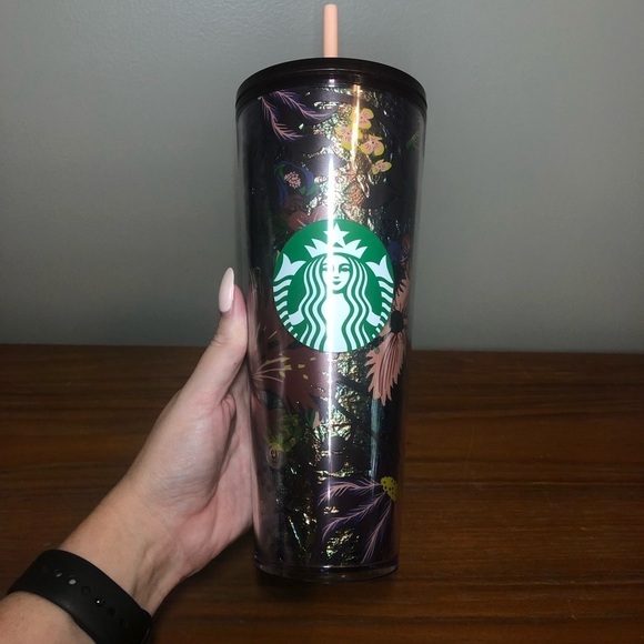 STARBUCKS Fall 2021 Rising Floral Venti Tumbler - Picture 2 of 6